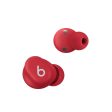 Beats Solo Buds Earbud Noise-Cancelling Bluetooth Earphones - Transparent Red Hot on Sale