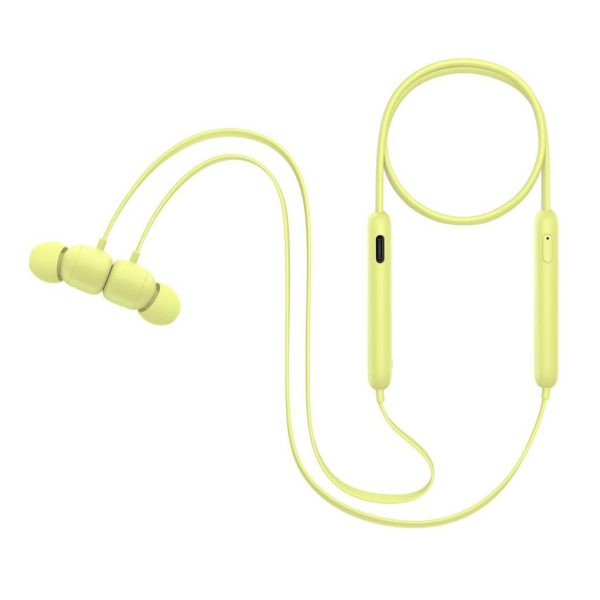 Beats By Dr. Dre Beats Flex Wireless Earbud Bluetooth Earphones - Yellow (Yuzu Yellow) Hot on Sale