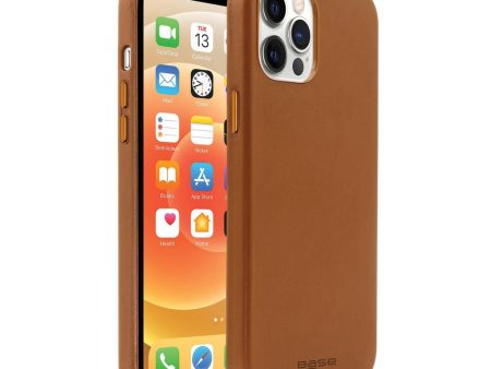 iPhone 12 Pro Max case - Leather - Brown Sale