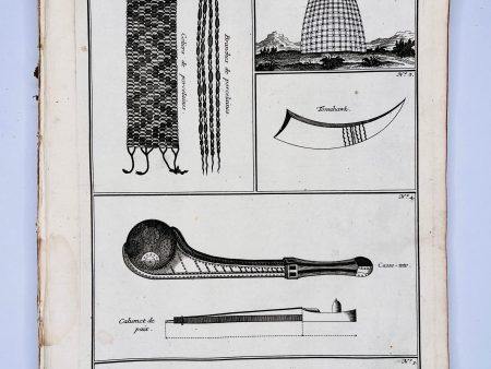 Rituals of Native Americans 1746 Original Prints Fashion