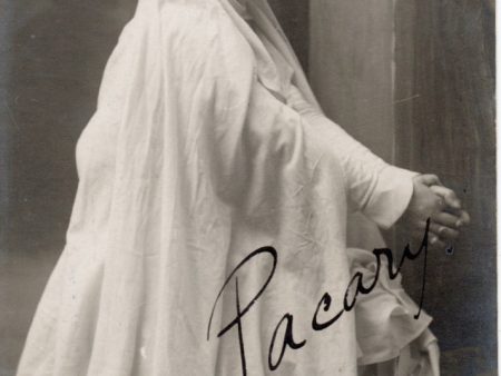 PACARY, Lina  Opera Singer Autograph Cheap