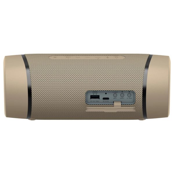 Sony SRS-XB33 Bluetooth speakers - Taupe on Sale