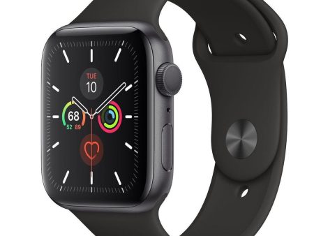 Apple Watch Series 5 (2019) GPS 40 mm - Aluminium Space Gray - Sport band Black Online