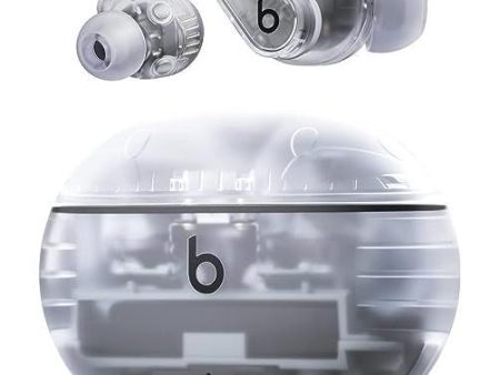 Beats Studio Buds True Earbud Noise-Cancelling Bluetooth Earphones - Transparent For Discount