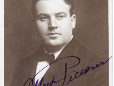 PICCAVER, Alfred Autograph For Discount