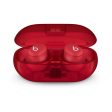 Beats Solo Buds Earbud Noise-Cancelling Bluetooth Earphones - Transparent Red Hot on Sale