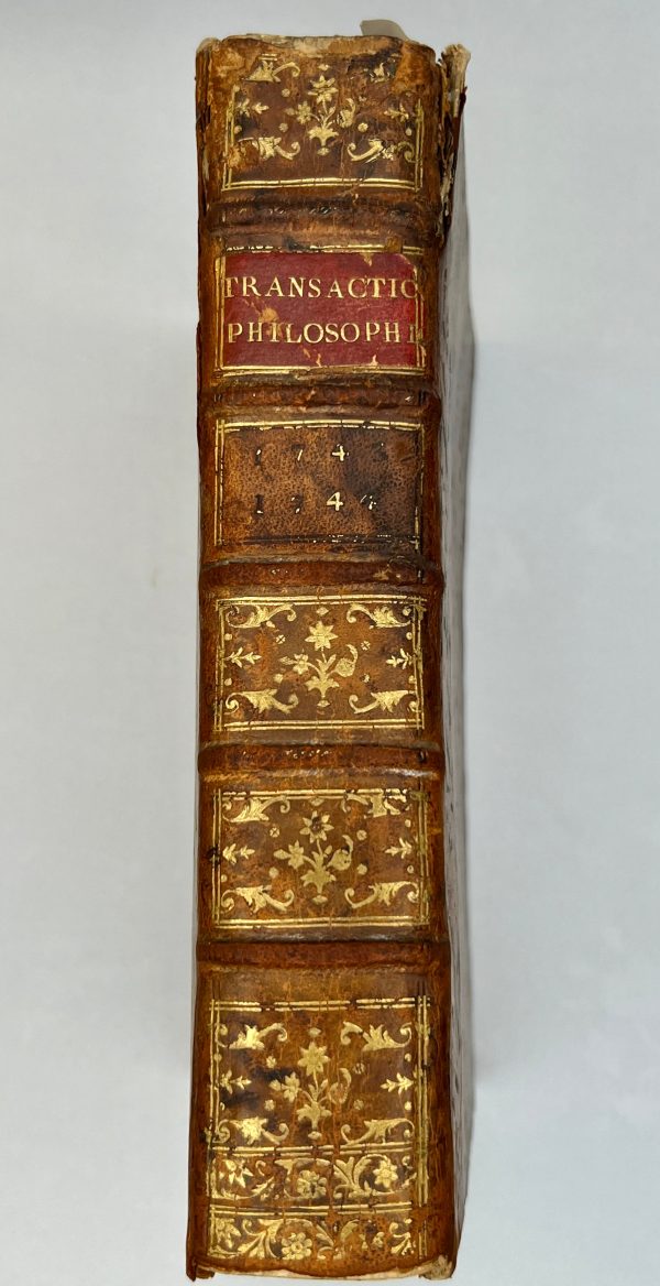 Transactions philosophiques de la Société Royale de Londres 1743 - 1744 Discount