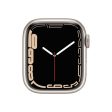 Apple Watch Series 7 (2021) GPS + Cellular 41 mm - Aluminium Starlight - Sport band White Online