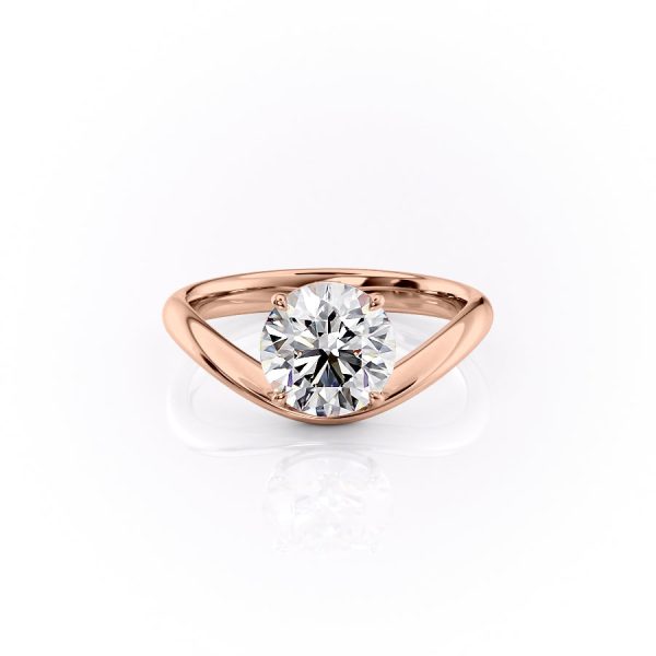 The Berta Set With A 5 Carat Round Moissanite For Discount